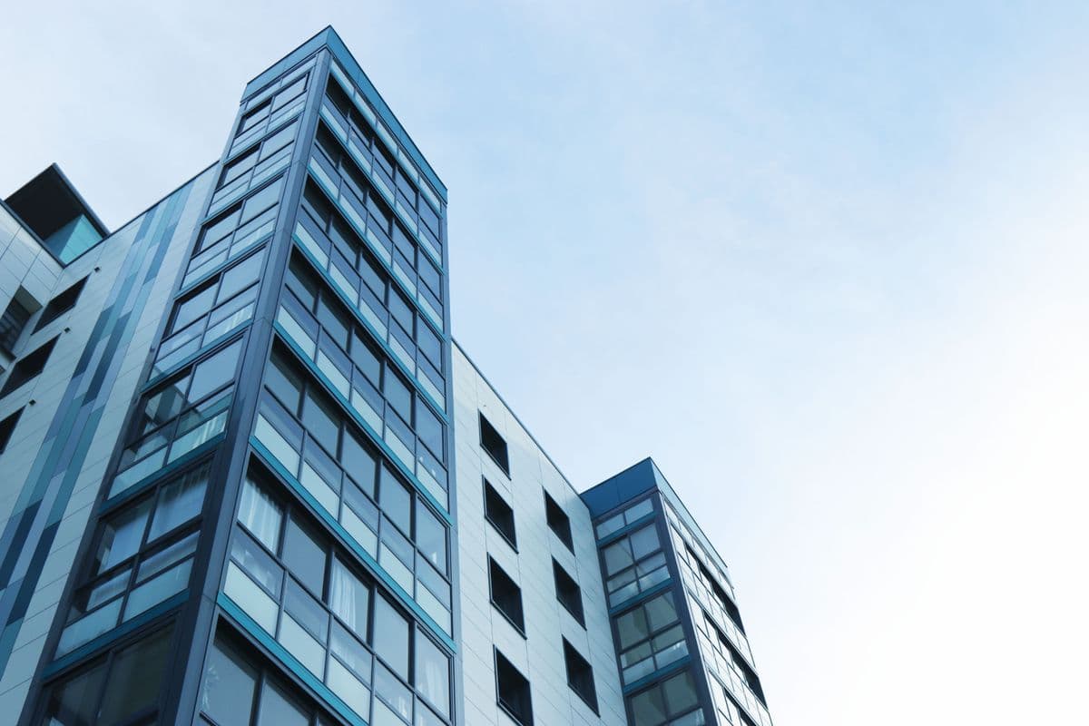 Apartment buildings suitable for society solar