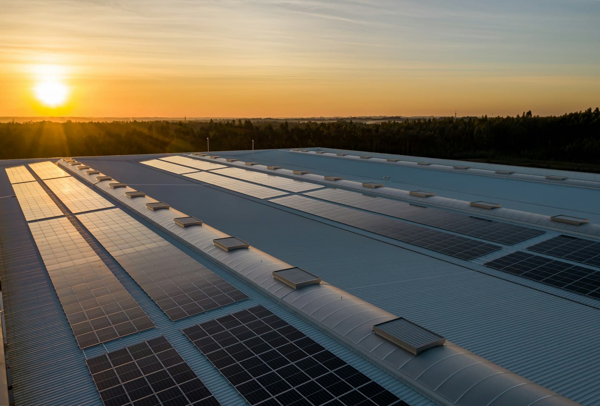 Residential rooftop solar installation